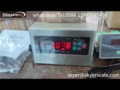 ইয়াহুয়া ওজন সূচক XK3190-A12ESS স্টেইনলেস স্টীল ওজন ডিসপ্লে সূচক LED