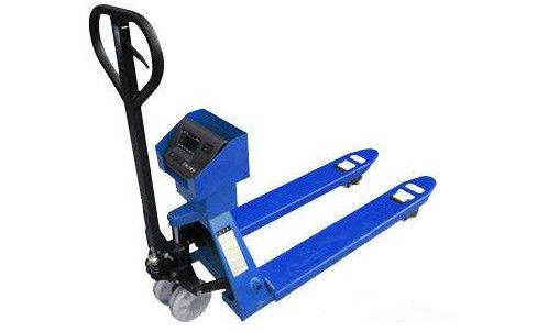 Rechargeable 2000kg Electronic Hand  Jack Pallet Scale