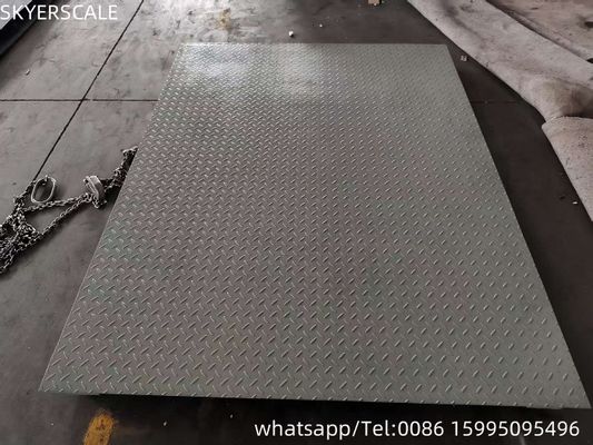 গুণ  Electronic Platform Floor Weighing Scale Digital Platform Scale 5t 10t Carbon Steel AC/DC 110v/220v কারখানা