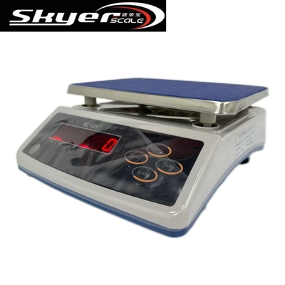 গুণ  30kg Digital Weighing Scale With LCD Stainless Steel Pan কারখানা