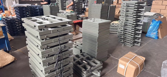 গুণ  40*50 100kg 150kg 300kg 500kg Carbon Steel Industrial Weighing Portable Floor Bench Platform Scales কারখানা