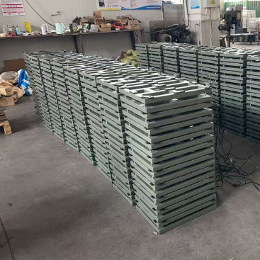 গুণ  60*80 Digital Electronic 300kg Carbon Steel Bench Postal Platform Scale  100kg 150kg 300kg 500kg কারখানা