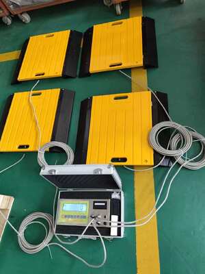 গুণমান  Portable Static Axle Load Weighing Device with Aluminum Alloy Body কারখানা