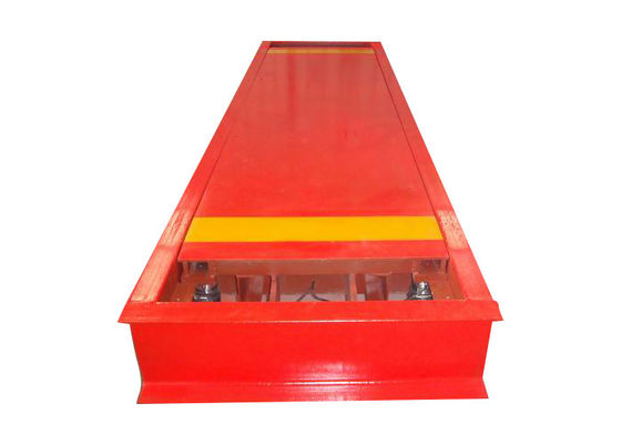 কার্বন ইস্পাত 3.2 × 0.8 মি 30 টন ট্রাক ওজনের স্কেল