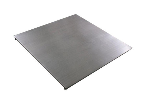 1.5x2m 3T বৈদ্যুতিন ব্রাশ স্টেইনলেস স্টিল প্ল্যাটফর্ম স্কেল