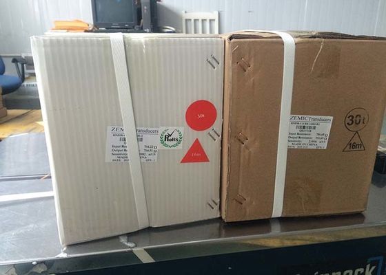 ZEMIC HM9B ওজনের লোড সেল 20t 30t ডাবল শিয়ার বিম লোড সেল হোয়াইট বটম ওজন সেতুর জন্য