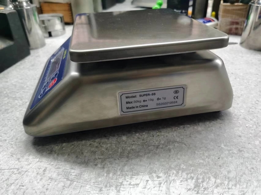 30 কেজি সুপার এসএস ইলেকট্রনিক ডিজিটাল ওয়াটারপ্রুফ আইপি 68 ওজন স্কেল স্টেইনলেস স্টীল ডিজিটাল ওজন টেবিল বেঞ্চ স্কেল
