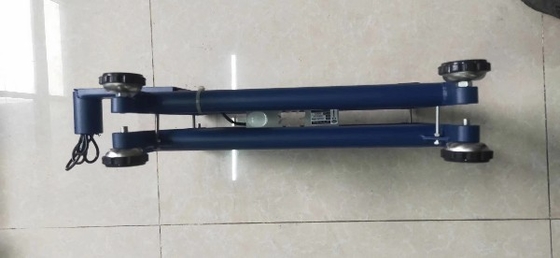 ওয়াইফাই ব্লু টুথ এলইডি ডিসপ্লে সহ হালকা ইস্পাত 450x550 মিমি 300 কেজি প্ল্যাটফর্ম বেঞ্চ স্কেল