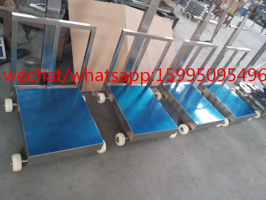 চাকা সহ চলনযোগ্য 60 × 80 সেমি 500 কেজি বেঞ্চ ওজনের স্কেল