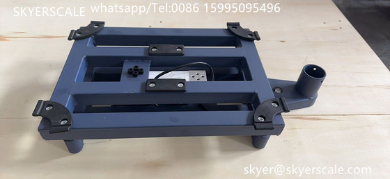 নীল রঙের কার্বন ইস্পাত বেঞ্চ ওজন স্কেল 30x40cm 100kg পাউডার লেপযুক্ত