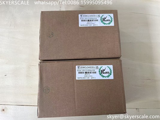 Zemic L6G লোড সেল একক পয়েন্ট লোড সেন্সর প্ল্যাটফর্ম স্কেল জন্য 500 কেজি ক্ষমতা