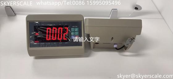 XK3190-T7+E ওজন সূচক, rs232 ক্যাবল ইন্টারফেসের সাথে মেঝে স্কেলগুলির জন্য