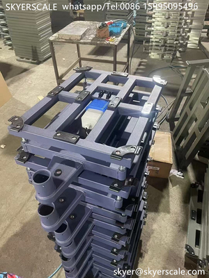ডিজিটাল 40x50cm 100kg ইলেকট্রনিক স্কেল কার্বন ইস্পাত ব্যক্তিগত ওজন স্কেল মেঝে বেঞ্চ পোস্টাল প্ল্যাটফর্ম স্কেল