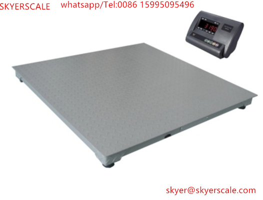 1.2x1.2m 2 টন মেশিন তারের প্ল্যাটফর্ম শিল্প ডিজিটাল ওজন স্কেল সঙ্গে A12 প্রদর্শন টাইপ