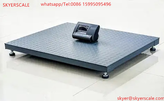 1.2x1.2m 2 টন মেশিন তারের প্ল্যাটফর্ম শিল্প ডিজিটাল ওজন স্কেল সঙ্গে A12 প্রদর্শন টাইপ