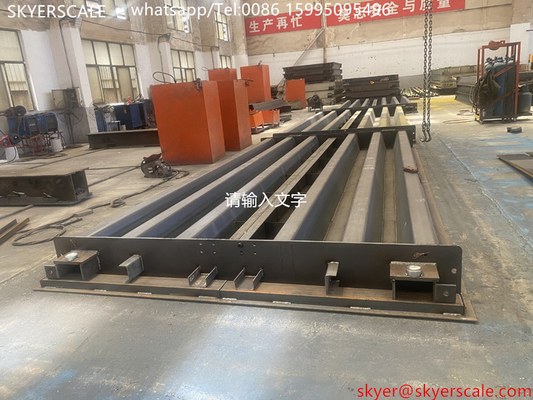 কারখানার দাম ডিজিটাল ওয়েজব্রিজ স্কেল 3x16 মি 80T ট্রাক স্কেল বিক্রয়ের জন্য