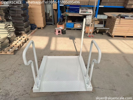 মেডিকেল হাসপাতাল নিবেদিত 800x800mm 250kg হুইলচেয়ার স্কেল