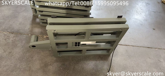 গুদাম ব্যবহার 300 কেজি 400x500 মিমি ওজন প্ল্যাটফর্ম স্কেল