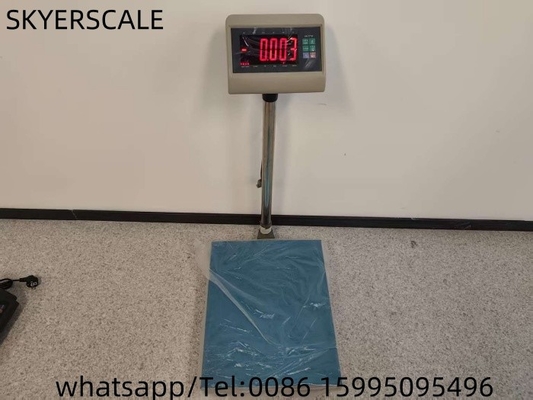 কারখানার কাস্টমাইজযোগ্য 45x60cm 500kg প্ল্যাটফর্ম ডিজিটাল ওজন স্কেল ইলেকট্রনিক প্ল্যাটফর্ম মেঝে স্কেল বেঞ্চ স্কেল