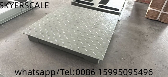 কার্বন ইস্পাত প্ল্যাটফর্ম মেঝে ওজন স্কেল XK315A1X ওজন সূচক সঙ্গে 1.22x1.22m 3t