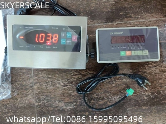ইয়াহুয়া ওজন সূচক XK3190-A12ESS স্টেইনলেস স্টীল ওজন ডিসপ্লে সূচক LED
