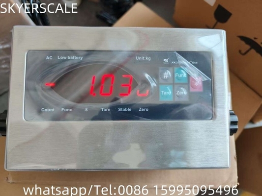 ইয়াহুয়া ওজন সূচক XK3190-A12ESS স্টেইনলেস স্টীল ওজন ডিসপ্লে সূচক LED