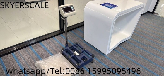 400x500mm 300kg প্ল্যাটফর্ম বেঞ্চ স্কেল XK3190-T7+E ওজন সূচক সহ