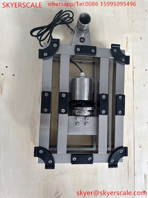SKYERSCALE 30x40cm প্ল্যাটফর্ম স্কেল 60kg 304 স্টেইনলেস স্টীল প্ল্যাটফর্ম ইন্ডাস্ট্রিয়াল বেঞ্চ স্কেল