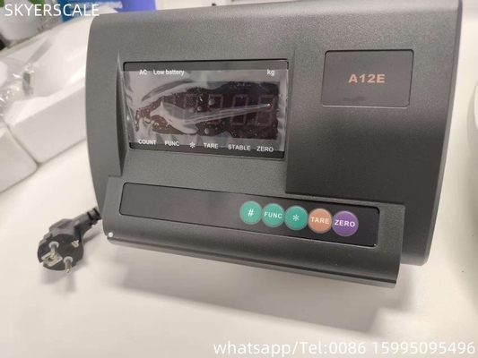 A12E মেঝে ওজন স্কেল জন্য ওজন যন্ত্র প্রদর্শন