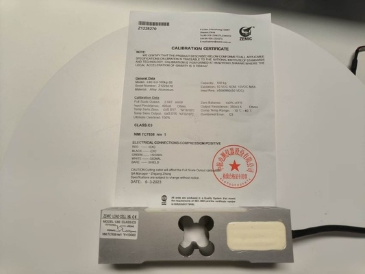 Zemic L6E 100kg সেন্সর লোড সেল 35x45 সেমি জন্য