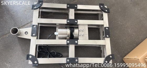 304 স্টেইনলেস স্টীল 40x50cm-150kg বেঞ্চ প্ল্যাটফর্ম স্কেল