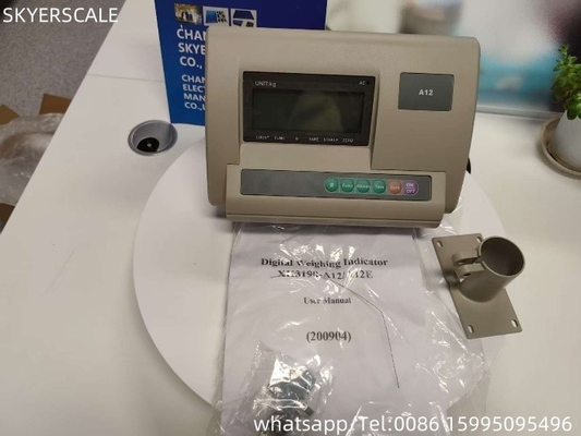 XK3190-A12 ডিজিটাল ওয়েজিং প্ল্যাটফর্ম স্কেল জন্য এলসিডি ওজন প্রদর্শন নির্দেশক