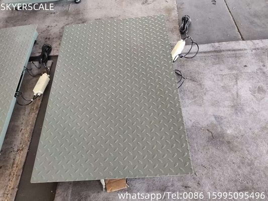 3T-5T নামমাত্র লোড হালকা ইস্পাত মেঝে স্কেল 0.9x1.5m শিল্প অ্যাপ্লিকেশন জন্য