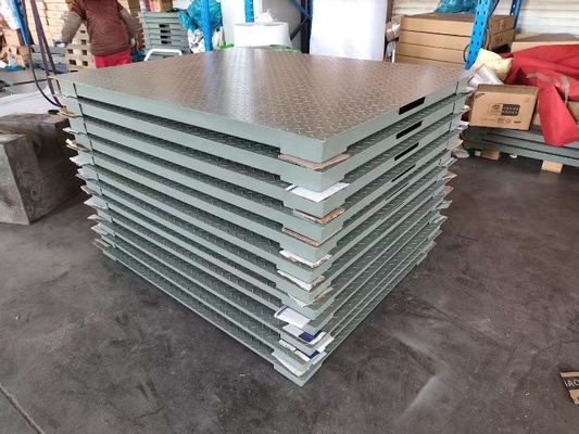 3T-5T নামমাত্র লোড হালকা ইস্পাত মেঝে স্কেল 0.9x1.5m শিল্প অ্যাপ্লিকেশন জন্য