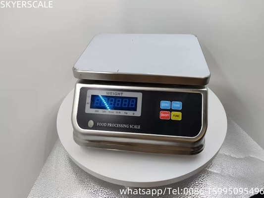 জলরোধী IP68 শ্রেণীর ওজন স্কেল 15kg ক্ষমতা