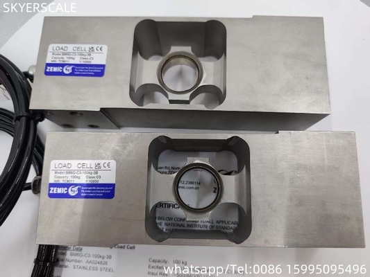 জেমিক BM6G-C3-100kg-3B IP68 জলরোধী OIML লোড সেল সেন্সর