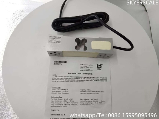 ডিজিটাল ওজনের জন্য Zemic L6E 100kg OIML শংসাপত্র