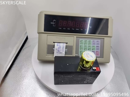 ওজন ইন্ডিকেটর মনিটর প্লাস্টিক YAOHUA XK3190-A9P ট্রাক স্কেল জন্য প্রিন্টারে নির্মিত
