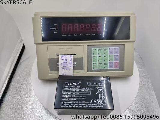 ওজন ইন্ডিকেটর মনিটর প্লাস্টিক YAOHUA XK3190-A9P ট্রাক স্কেল জন্য প্রিন্টারে নির্মিত