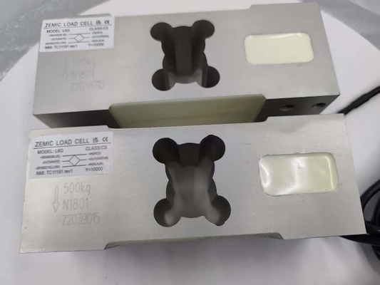 ZEMIC অ্যালুমিনিয়াম IP65 একক পয়েন্ট L6G 100kg ~ 500kg লোড সেল সেন্সর