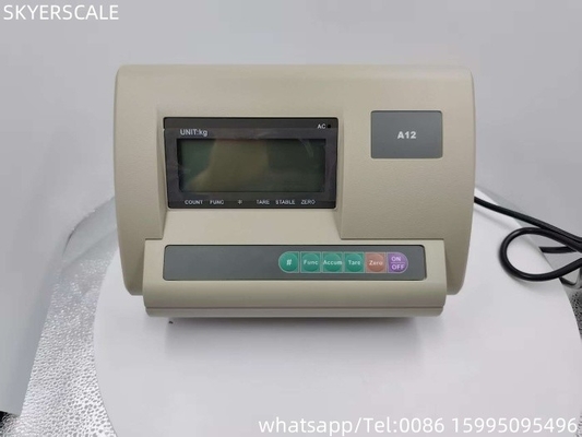 ইলেকট্রনিক বেঞ্চ স্কেল ইন্ডিকেটর XK3190 A12 এলসিডি ওয়েজিং ইন্ডিকেটর