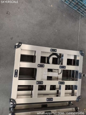 304 স্টেইনলেস স্টীল 600x800mm ইলেকট্রনিক ওজন স্কেল 500kg বেঞ্চ স্কেল প্ল্যাটফর্ম