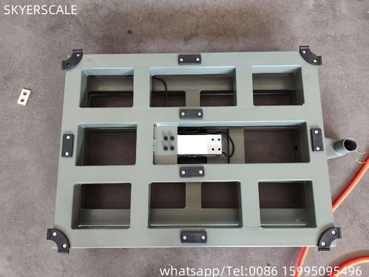 60x60cm 300kg পোর্টেবল বেঞ্চ স্কেল ওজন কার্বন ইস্পাত প্ল্যাটফর্ম স্কেল