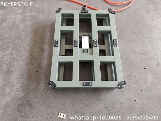 60x60cm 300kg পোর্টেবল বেঞ্চ স্কেল ওজন কার্বন ইস্পাত প্ল্যাটফর্ম স্কেল