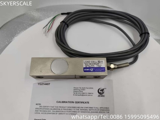 ZEMIC H8C 500kg ফ্লোর স্কেলস C3 ক্লাস OIML অনুমোদিত Shear Beam Load Cell