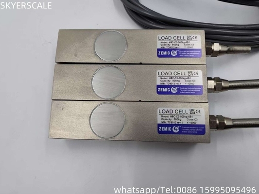 ZEMIC H8C 500kg ফ্লোর স্কেলস C3 ক্লাস OIML অনুমোদিত Shear Beam Load Cell