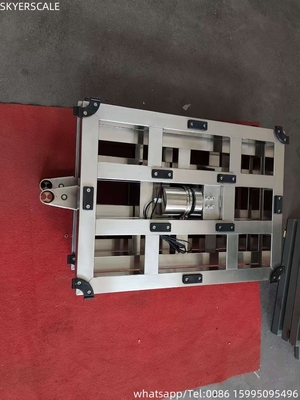 304 স্টেইনলেস স্টীল শিল্প 500kg ভারী দায়িত্ব ইলেকট্রনিক বেঞ্চ স্কেল প্ল্যাটফর্ম স্কেল