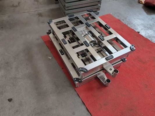 304 স্টেইনলেস স্টীল শিল্প 500kg ভারী দায়িত্ব ইলেকট্রনিক বেঞ্চ স্কেল প্ল্যাটফর্ম স্কেল
