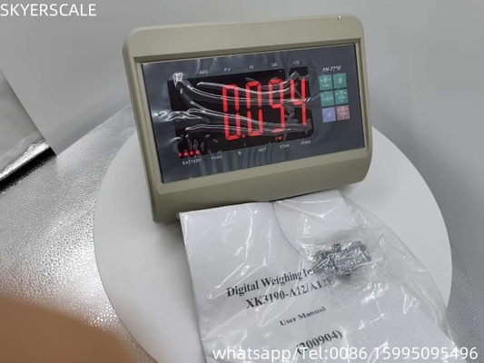 XK3190-T7+E প্ল্যাটফর্ম মেঝে স্কেল সূচক জন্য ওজন লোড সেল সূচক