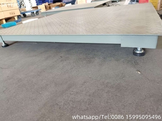 1.2x2m 3t ডিজিটাল ইন্ডাস্ট্রিয়াল কার্বন স্টীল প্ল্যাটফর্ম ফ্লোর স্কেল